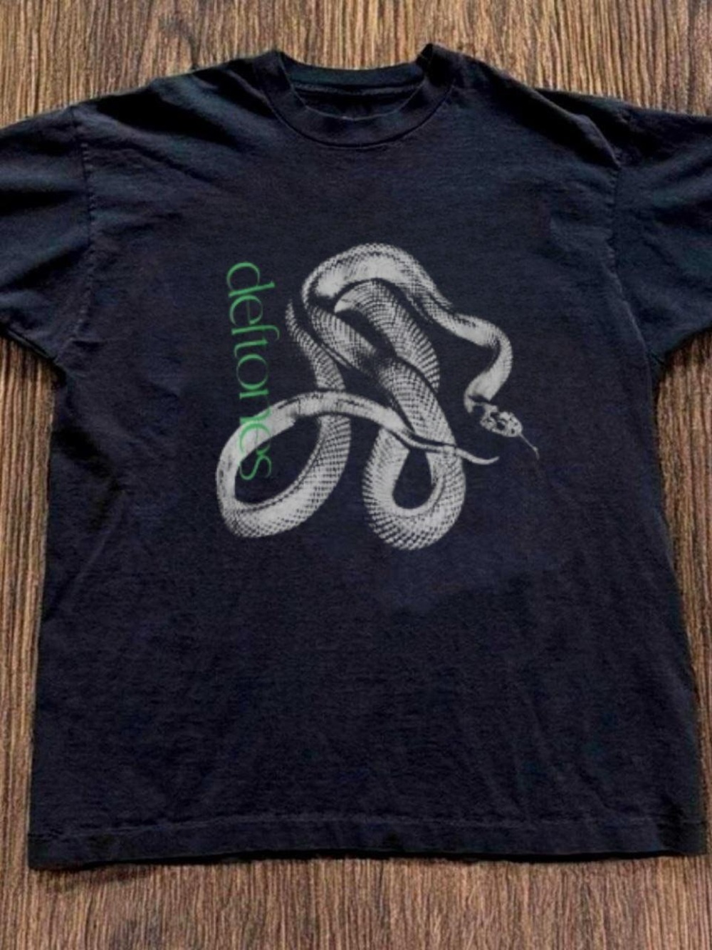 Black Snake Graphic Tee - Black